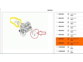 Replacement engine mount for SsangYong Rodius I 2.7 XDi 4WD OEM IAM reference A6652230804 6652230804 