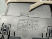 Recambio de aireador para toyota yaris (_p21_, _pa1_, _ph1_) 1.5 hybrid (mxph10) referencia OEM IAM 55670K0090  