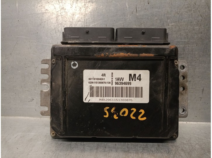 Replacement engine control unit ECU for Chevrolet Lacetti (J200) 1.6 OEM IAM reference 96394699 