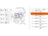 Recambio de cableado para toyota auris (_e18_) 1.8 hybrid (zwe186_) referencia OEM IAM 8212202190A 8212202190 