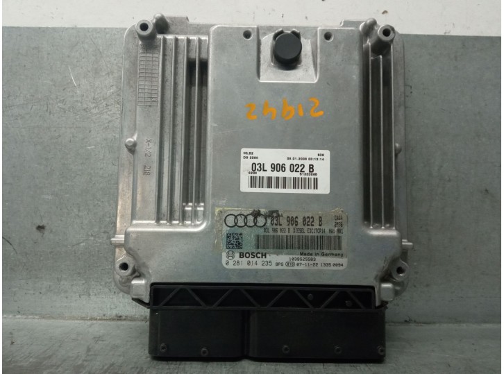 Recambio de centralita motor uce para audi a4 b8 (8k2) 2.0 tdi referencia OEM IAM 03L906022C 0281014233 BOSCH