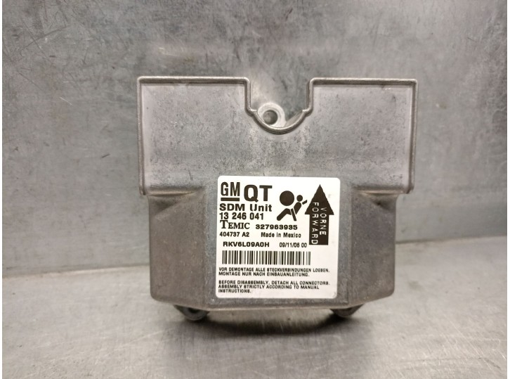 Recambio de centralita airbag para opel astra h gtc (a04) 1.7 cdti (l08) referencia OEM IAM 13246041 327963935 TEMIC