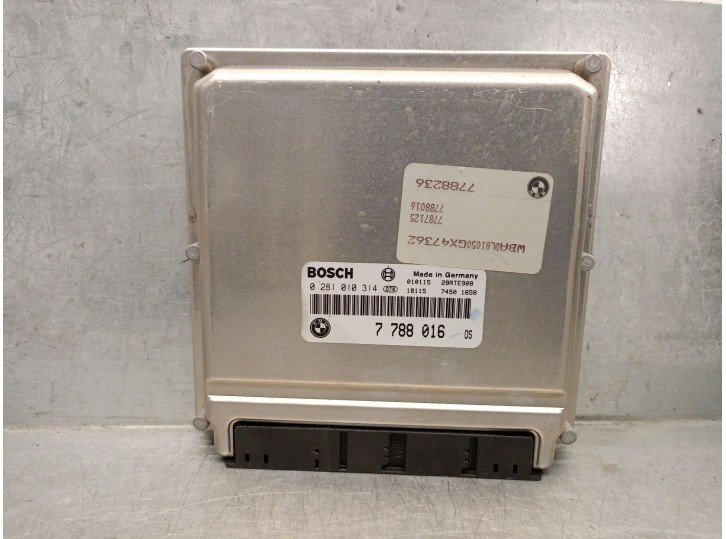 Recambio de centralita motor uce para bmw 5 (e39) 530 d referencia OEM IAM 7788016 0281010314 BOSCH