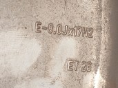 Recambio de llanta para audi a4 b8 (8k2) 2.0 tdi referencia OEM IAM 8K0601025BL R178.0JX17H2ET26 