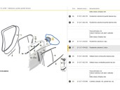 Recambio de molduras traseras para bmw 1 (f40) 118 i referencia OEM IAM 747400212 51137474002 