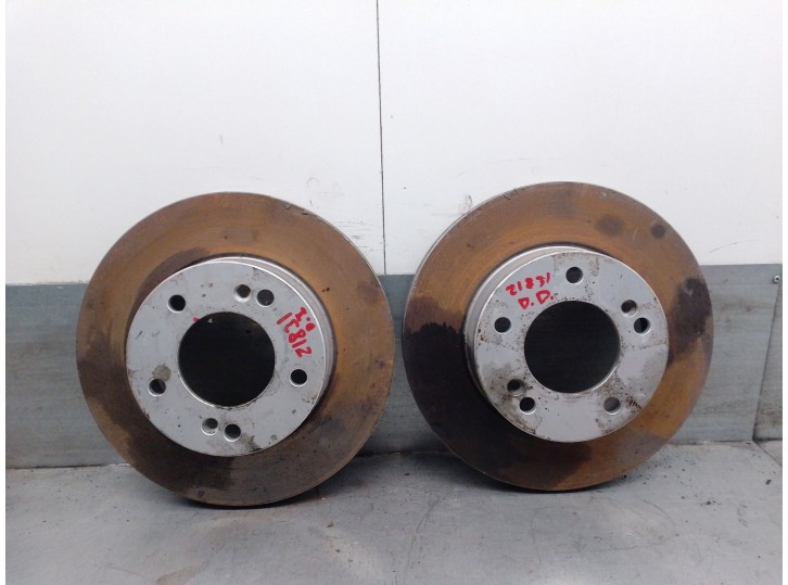 Recambio de disco freno delantero para ssangyong rodius i 2.7 xdi 4wd referencia OEM IAM 4840121001 4840121001 