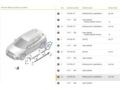 Recambio de aletin trasero derecho para seat arona (kj7, kjp) 1.0 tsi referencia OEM IAM 6F9853818 6F9853818 