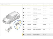 Recambio de paso rueda trasero derecho para seat arona (kj7, kjp) 1.0 tsi referencia OEM IAM 6F9810970F 6F9810970F 
