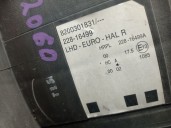 Recambio de faro derecho para renault modus / grand modus (f/jp0_) 1.5 dci (fp0d, jp0d) referencia OEM IAM 8200301831 7701058175
