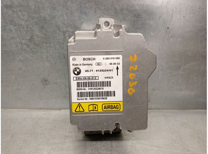 Replacement airbag control unit for bmw 1 (e87) 118 d OEM IAM reference 6577912522401 0285010060 BOSCH