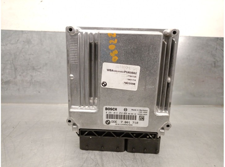 Recambio de centralita motor uce para bmw 1 (e87) 118 d referencia OEM IAM 7801710 0281013252 BOSCH