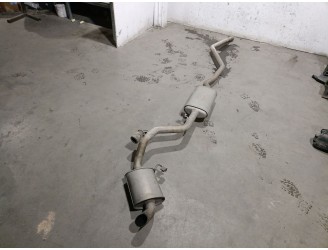 Recambio de tubo escape trasero para bmw 1 (e87) 118 d referencia OEM IAM 18307791929 