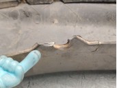 Recambio de aletin delantero izquierdo para ssangyong korando (kj) 2.9 td referencia OEM IAM 7955306020 7955306020AAJ 