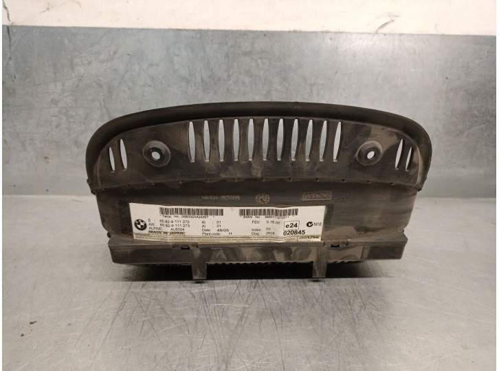 Recambio de pantalla multifuncion para bmw 5 (e60) 530 d referencia OEM IAM 65829111272 65829193758 