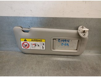 Recambio de parasol derecho para toyota corolla sedán (_e21_) 1.8 vvti hybrid (zwe211, mzea12) referencia OEM IAM 7431002M30A0 7