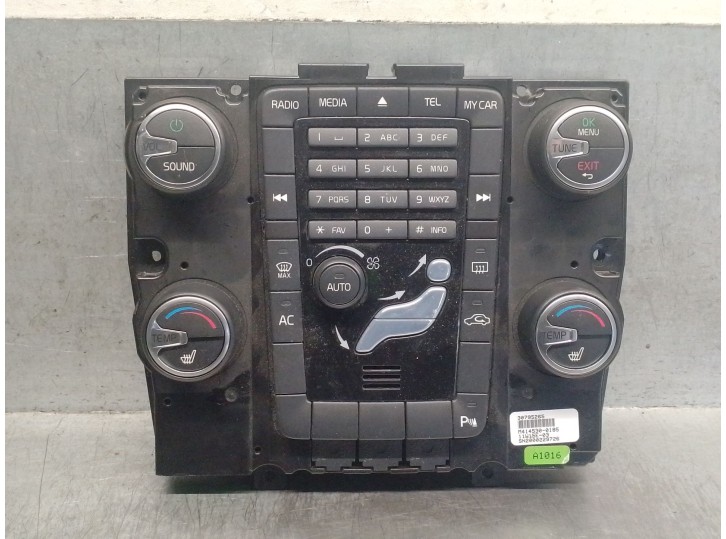 Recambio de mando climatizador para volvo v60 i (155) d3 / d4 referencia OEM IAM 30795265 30795271 
