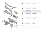 Recambio de moldura para audi a5 (8t3) 3.0 tdi quattro referencia OEM IAM 8K1819447 8K1819447E 
