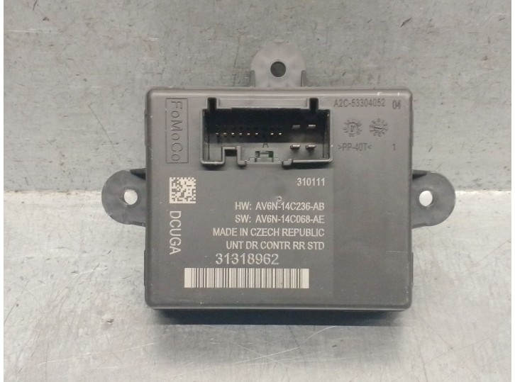 Replacement comfort module for volvo v60 i (155) d3 / d4 OEM IAM reference 31318962 A2C53304050 FOMOCO
