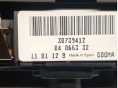 Recambio de mando luces salpicadero para volvo v60 i (155) d3 / d4 referencia OEM IAM 30739412 31443846 