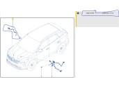 Replacement wiring for Renault Austral TCe 130 OEM IAM reference 240413579R 240413579R 