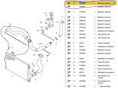 Recambio de tubo para volvo xc70 i cross country (295) d5 xc awd referencia OEM IAM 30645937 30645937 