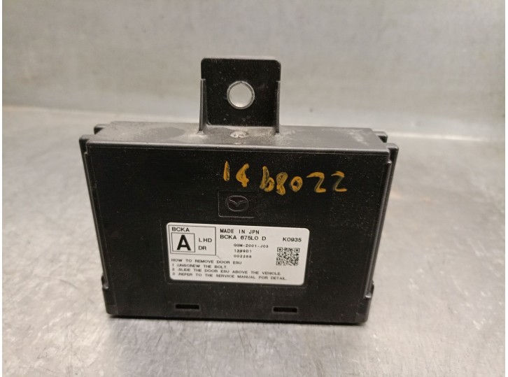 Recambio de modulo confort para mazda cx-30 (dm) skyactiv-x m hybrid referencia OEM IAM BCKA675L0D 