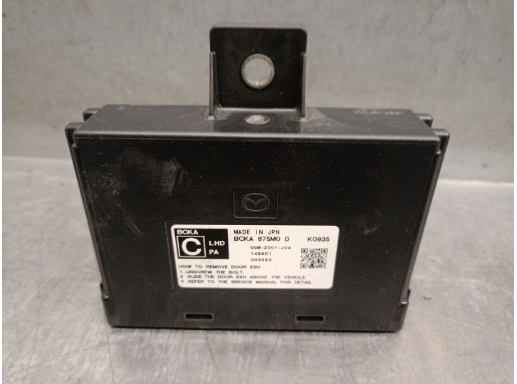Recambio de modulo confort para mazda cx-30 (dm) skyactiv-x m hybrid referencia OEM IAM BCKA675M0D 