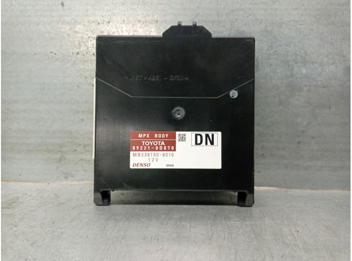Recambio de modulo electronico para toyota yaris (_p13_) 1.5 (nsp131_) referencia OEM IAM 892210D870  MB2381008010 DENSO