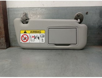 Recambio de parasol derecho para toyota yaris (_p13_) 1.5 (nsp131_) referencia OEM IAM 743100DC90B0 743100DC90B0 