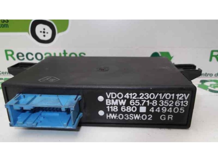 Recambio de centralita para bmw serie 7 (e38) 740i referencia OEM IAM 8352613 118680 65718352613