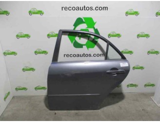 Recambio de puerta trasera izquierda para mazda 6 berlina (gg) 2.3 cat referencia OEM IAM GJ6A73020H GRIS 4 PUERTAS