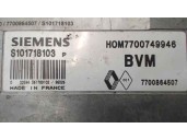 Recambio de centralita motor uce para renault 19 hatchback (b/c53) referencia OEM IAM S101718103 7700864507 SIEMENS