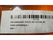 Recambio de piloto delantero izquierdo para volkswagen polo berlina (6n1) 1.9 diesel referencia OEM IAM 6N0953041B 1736 