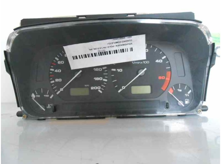 Recambio de cuadro instrumentos para volkswagen polo berlina (6n1) 1.9 diesel referencia OEM IAM 6N0919860E 1739 6N0919860