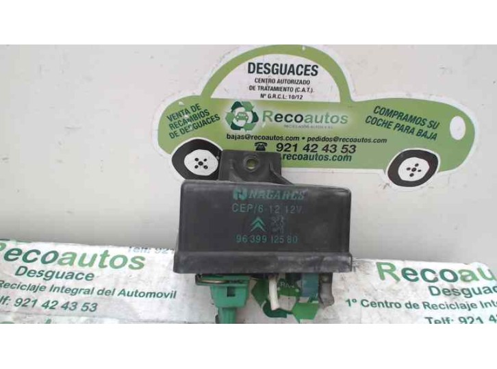 Recambio de caja precalentamiento para citroën xsara berlina 2.0 hdi referencia OEM IAM 9639912580 