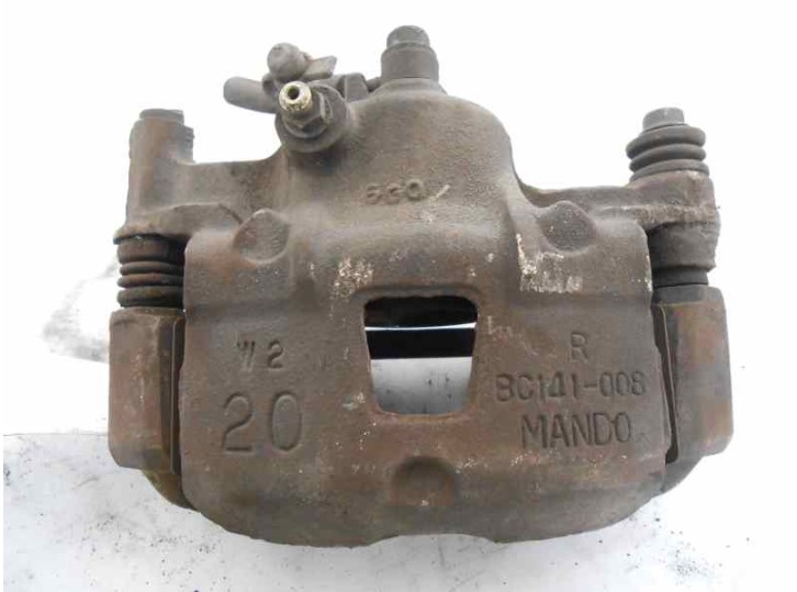 Replacement right front brake caliper for Hyundai Accent (X3) 1.5 12V CAT OEM IAM reference 3261 MANDO