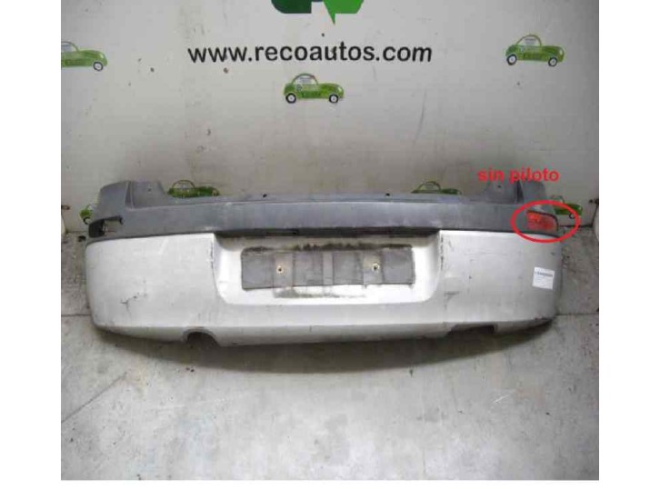 Replacement rear bumper for Opel Corsa C 1.7 16V DTi CAT (Y 17 DT / LR6) OEM IAM reference 3559 GREY 3 DOORS