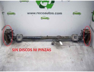 Recambio de puente trasero para renault master caja abierta/chasis ab ´98 referencia OEM IAM 3918 DISCO DE 5 TORNILLOS BURRA 15