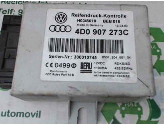 Recambio de centralita para audi a6 berlina (4b2) 2.4 quattro referencia OEM IAM 4D0907273C 