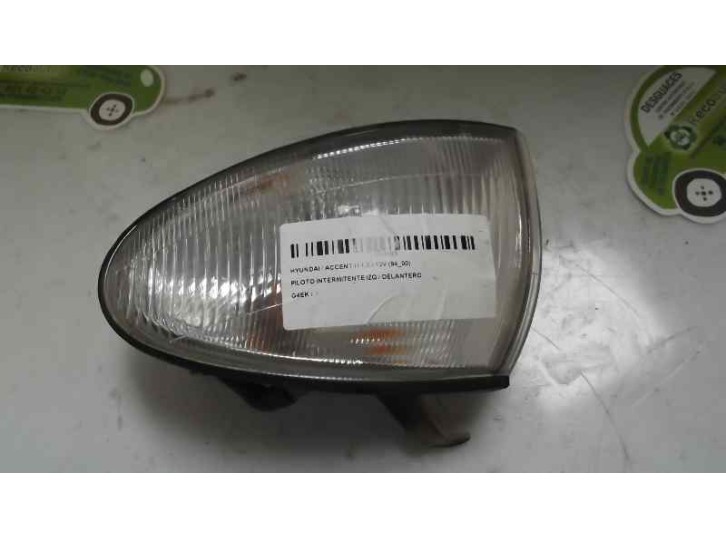 Replacement front left indicator light for Hyundai Accent (X3) 1.5 12V CAT OEM IAM reference 4593 4593 