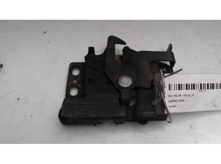 Recambio de cerradura capot para mg mg zr 1.4 16v cat referencia OEM IAM 5118 5118 3 PUERTAS