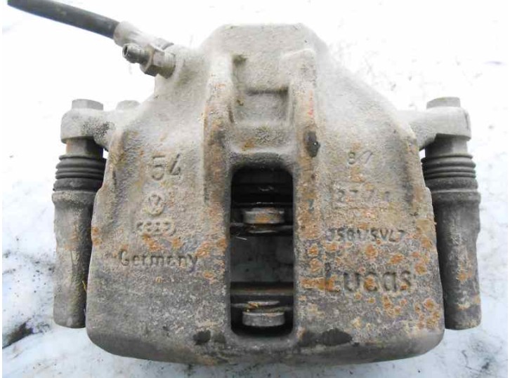 Replacement front right brake caliper for Seat Inca 1.9 1Y OEM IAM reference 357615124AX 5650 LUCAS