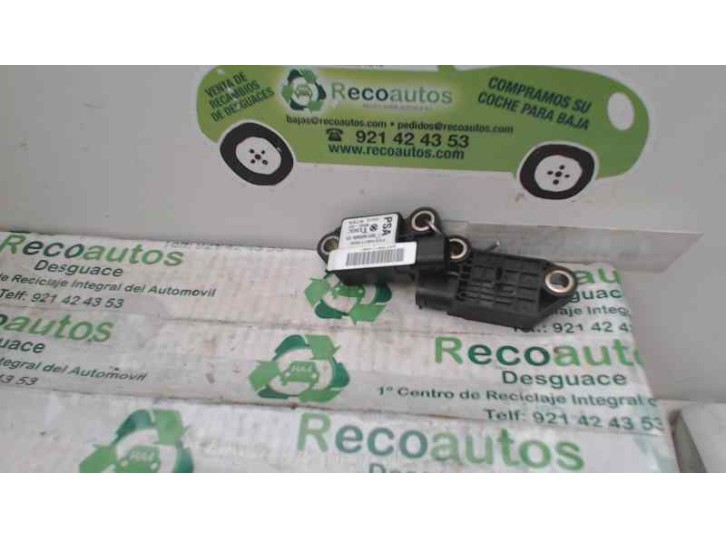 Replacement impact sensor for Peugeot 607 (s1) 2.2 HDI FAP CAT OEM IAM reference 9651465480 MR8LWP TEMIC