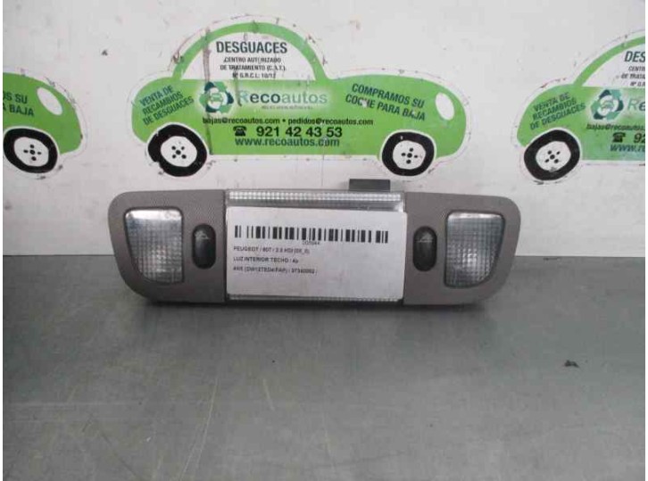 Recambio de luz interior para peugeot 607 (s1) 2.2 hdi fap cat referencia OEM IAM 37340002 5944 