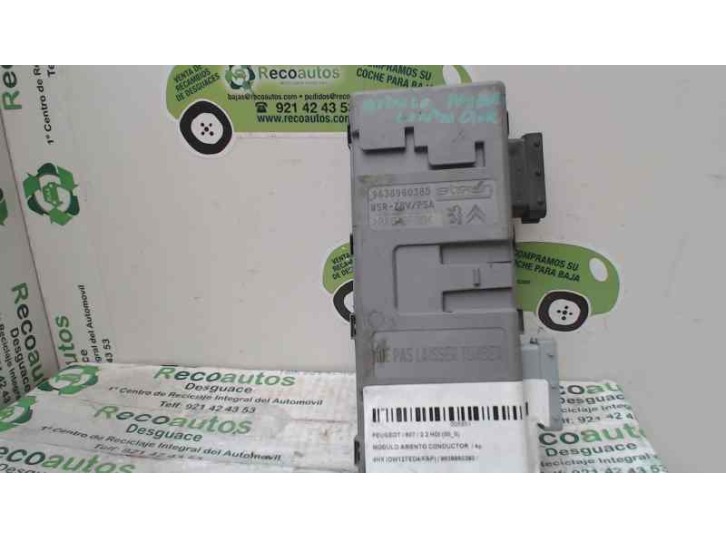 Recambio de modulo electronico para peugeot 607 (s1) 2.2 hdi fap cat referencia OEM IAM 9638960380 5951 9638960380