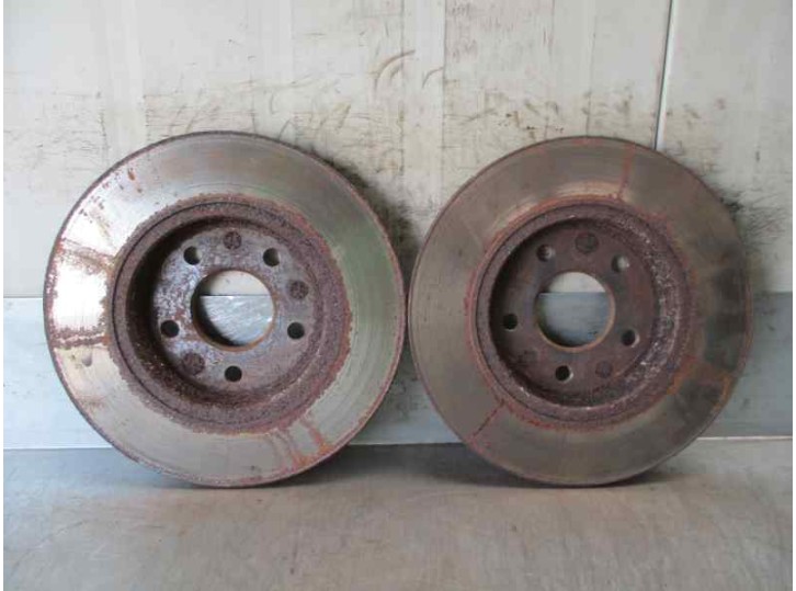 Recambio de disco freno trasero para jaguar x-type 2.2 d executive referencia OEM IAM 6434 