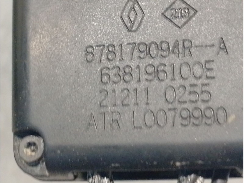 Recambio de enganche cinturon para renault captur ii (hf_) tce 155 (hfmn) referencia OEM IAM 878179094R 878179094R 638196100E