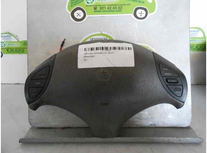 Recambio de airbag delantero izquierdo para chrysler voyager (gs) 3.3 cat referencia OEM IAM 2356M2057 6544 