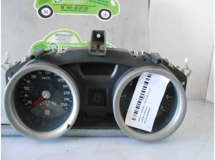 Recambio de cuadro instrumentos para renault megane ii berlina 5p 1.5 dci diesel referencia OEM IAM 8200364007 