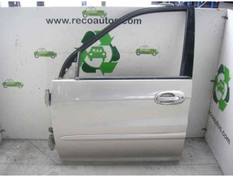 Recambio de puerta delantera izquierda para kia carnival referencia OEM IAM 6805 MARRON CLARO, CASI PLATA 5 PUERTAS